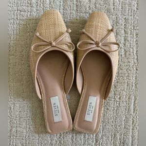 Raffia Mules- Steven New York - Size 7.5